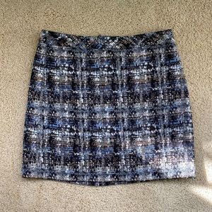 J.Crew Tweed Mini Skirt, 0.